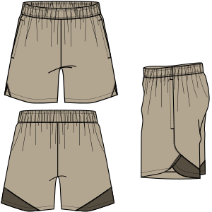 Moldes de confeccion para HOMBRES Shorts